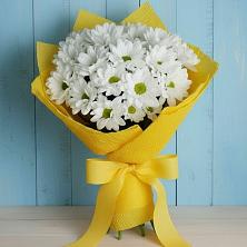 Букет цветов из:  Хризантемы в Большой Исток