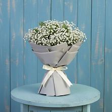 Букет цветов из:  Гипсофила в Большой Исток