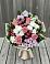 Букет цветов из: Альстромерии, Гвоздики, Розы и Хризантемы в Большой Исток