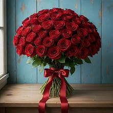 Букет Красные розы Блэк Меджик #REPLACE_PRED# Большой Исток