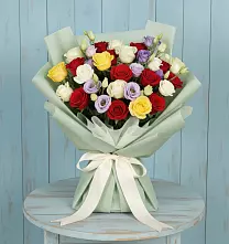 Букет цветов из:  Розы в Большой Исток