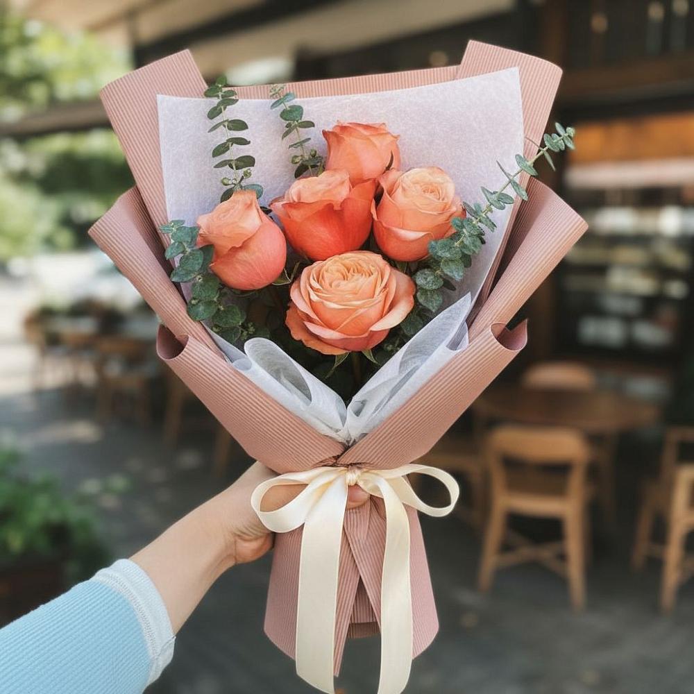 Букет цветов из: Розы в Большой Исток