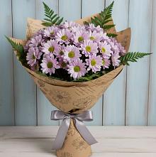 Букет цветов из:  Хризантемы в Большой Исток