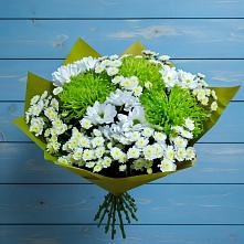 Букет цветов из:  Хризантемы в Большой Исток