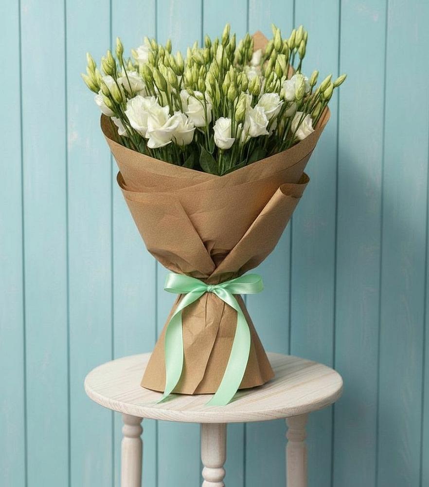 Букет цветов из: Лизиантусы в Большой Исток