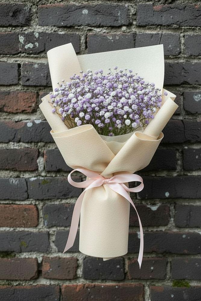 Букет цветов из: Гипсофила в Большой Исток