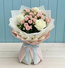 Букет цветов из:  Розы в Большой Исток