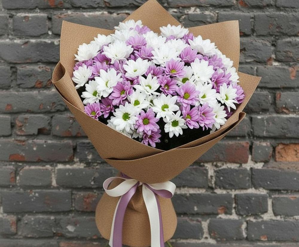 Букет цветов из: Хризантемы в Большой Исток