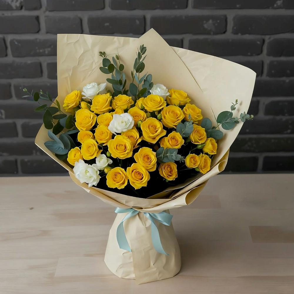 Букет цветов из: Розы в Большой Исток