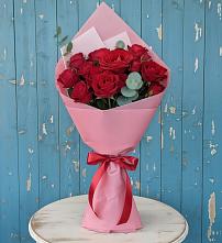 Букет цветов из:  Розы #REPLACE_PRED# Большой Исток