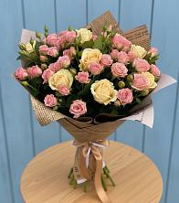 Букет цветов из:  Розы в Большой Исток