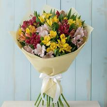Букет цветов из:  Альстромерии в Большой Исток