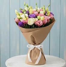 Букет цветов из:  Лизиантусы #REPLACE_PRED# Большой Исток